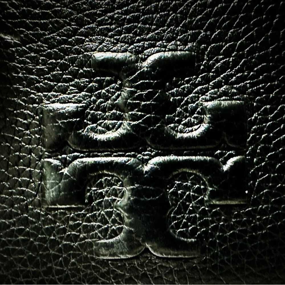 Vintage style Tory Burch small crossbody Bag Black Leather - Picture 6 of 17